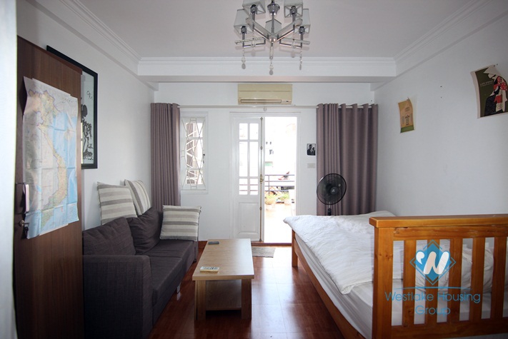 Lovely and attracting studio for rent in Tay Ho, Ha Noi